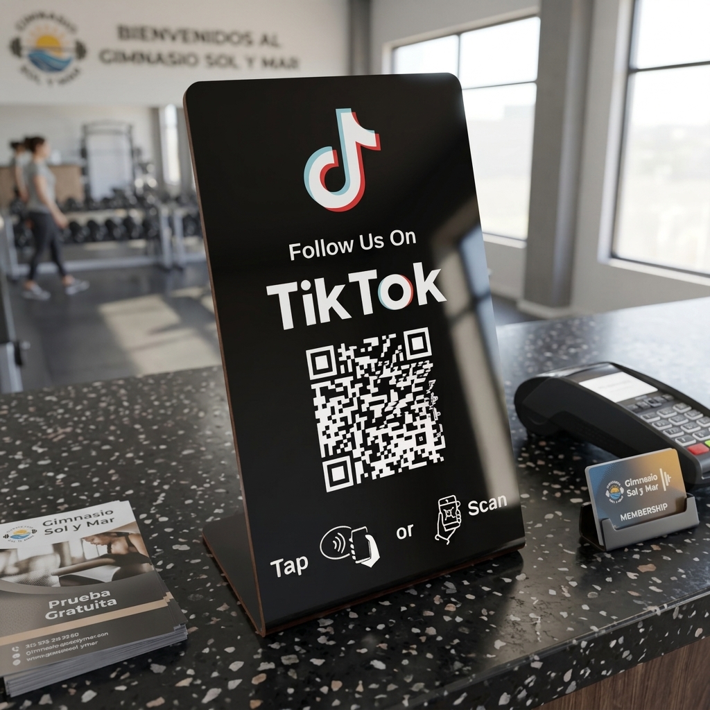 Soporte Zexios para TikTok en Gimnasio Sol y Mar