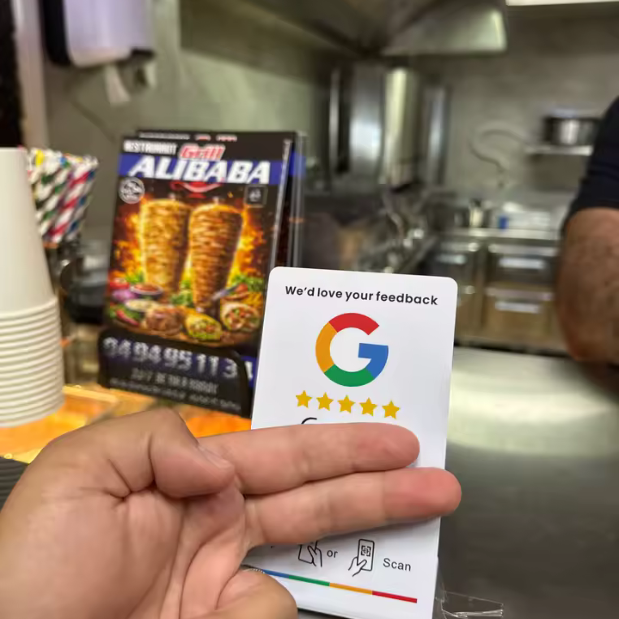 Soporte Zexios en Kebab Alibaba
